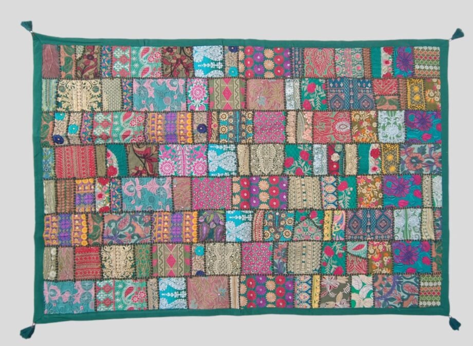 Banjara patchwork wallhanging or tablecloth (1)