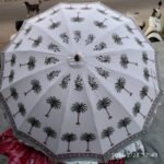 Handblock printed heavy canvas cottan garden umbrellas (31)