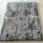 Kantha work jungle print double bedspreads (14)